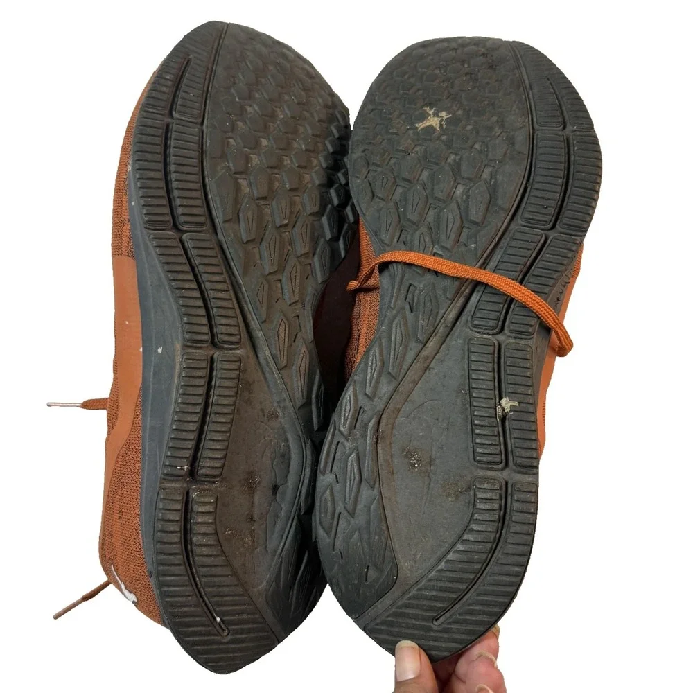 Nike‎ Air Zoom Texas Longhorn Pegasus Running Shoes Mens Size 13 Orange Sneakers